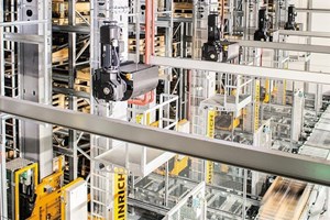 IKEA's 45-metre-high, high-bay warehouse