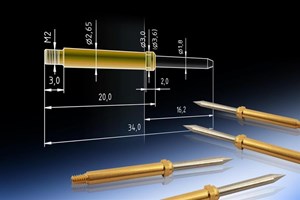 The Peak P61/G series of spring contact probes