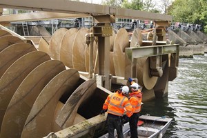 Archimedes screw pumps need effective maintenance