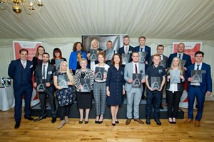 Veolia apprentices at the House of Commons