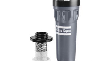 Atlas Copco’s UD+ coalescing compressed air filter