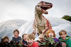 Dinosaurs at the Eden Project